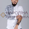Заготовка на чоловічу сорочку під вишиття бісером/нитками, СЧ-010